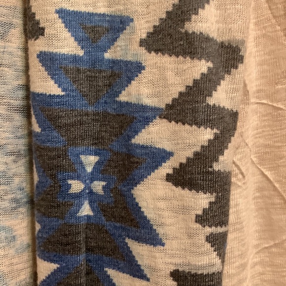 Charlotte Russe BOHO / Aztec Long Sweater Duster — XL — Beautiful! - Picture 3 of 6